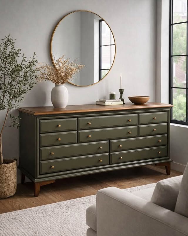 Gorgeous 8 Drawer Dresser | Solid Hardwood